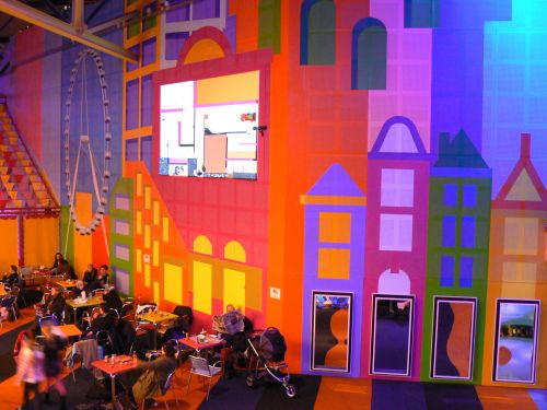 sKidzcity (Utrecht): muurschildering 1000m2 stad