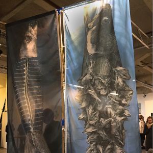 Installatie Isla submergida 2022 © •  300 x 240 cm